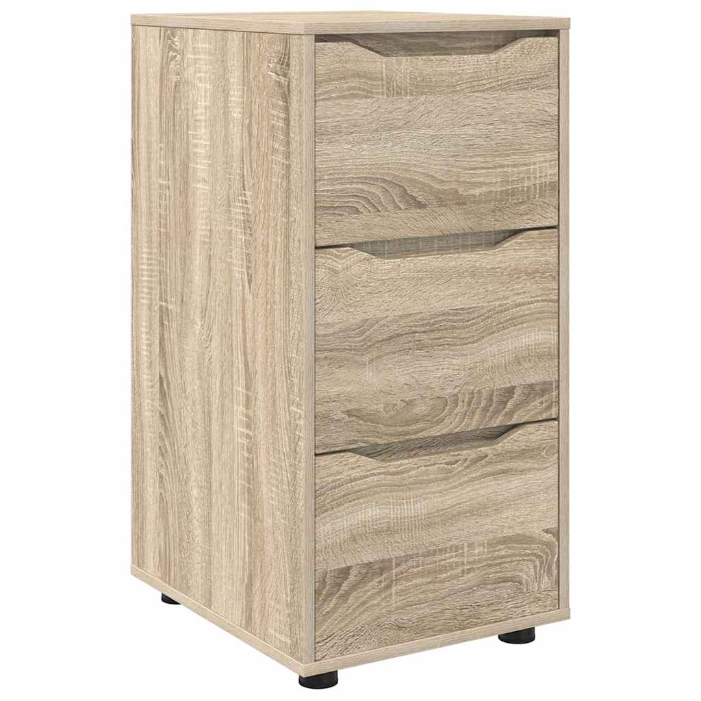 Opbergkast Sonoma Eiken 40 x 48 x 81 cm Bewerkt hout is nu te koop bij PeponiXL, paradijselijk wonen!