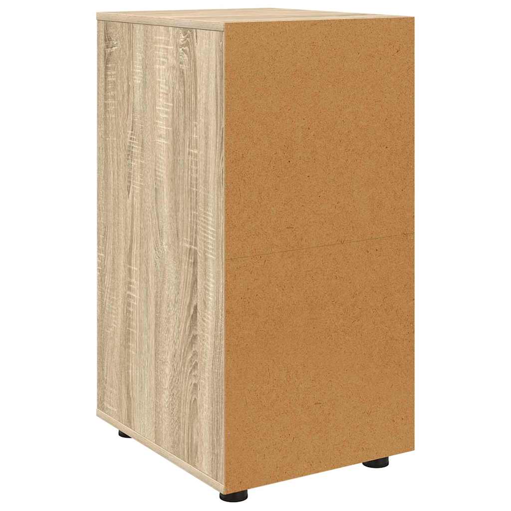 Opbergkast Sonoma Eiken 40 x 48 x 81 cm Bewerkt hout is nu te koop bij PeponiXL, paradijselijk wonen!