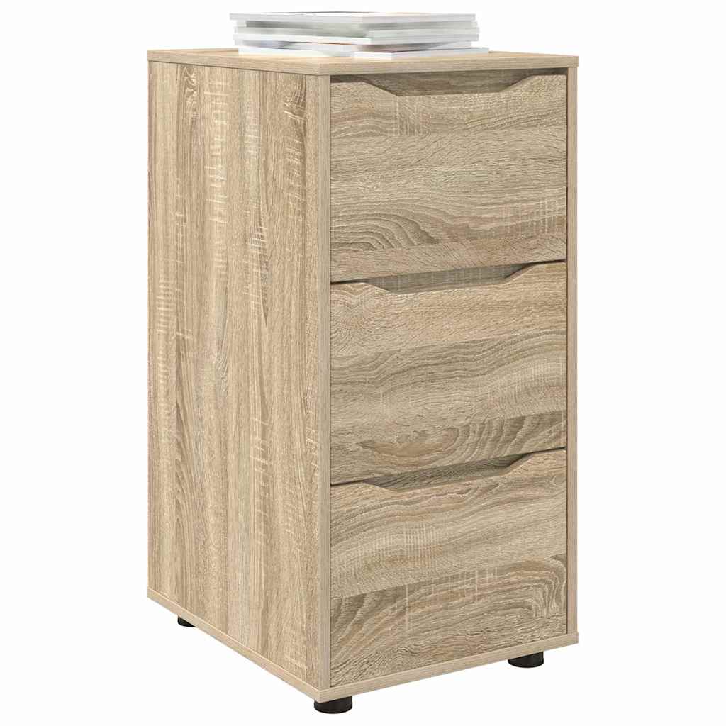 Opbergkast Sonoma Eiken 40 x 48 x 81 cm Bewerkt hout is nu te koop bij PeponiXL, paradijselijk wonen!