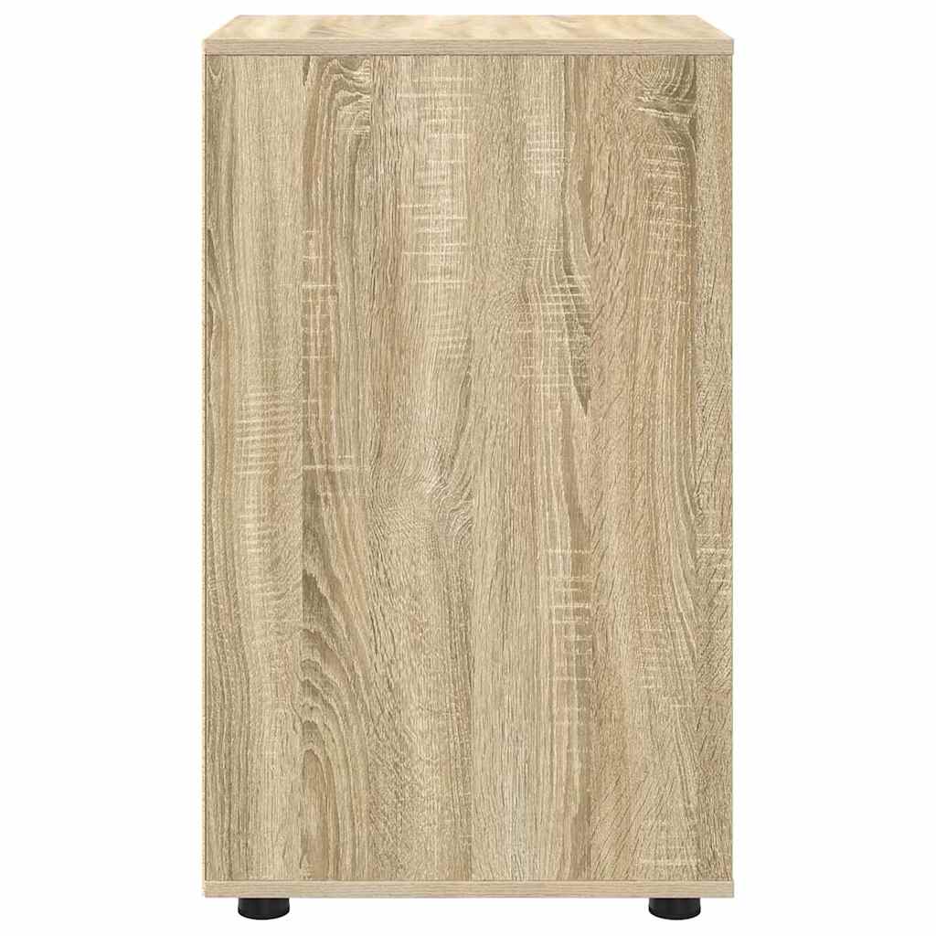 Opbergkast Sonoma Eiken 40 x 48 x 81 cm Bewerkt hout is nu te koop bij PeponiXL, paradijselijk wonen!