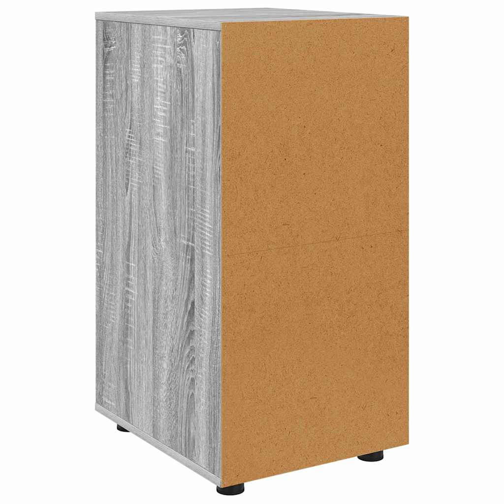 Opbergkast Grijs Sonoma 40 x 48 x 81 cm Bewerkt hout is nu te koop bij PeponiXL, paradijselijk wonen!