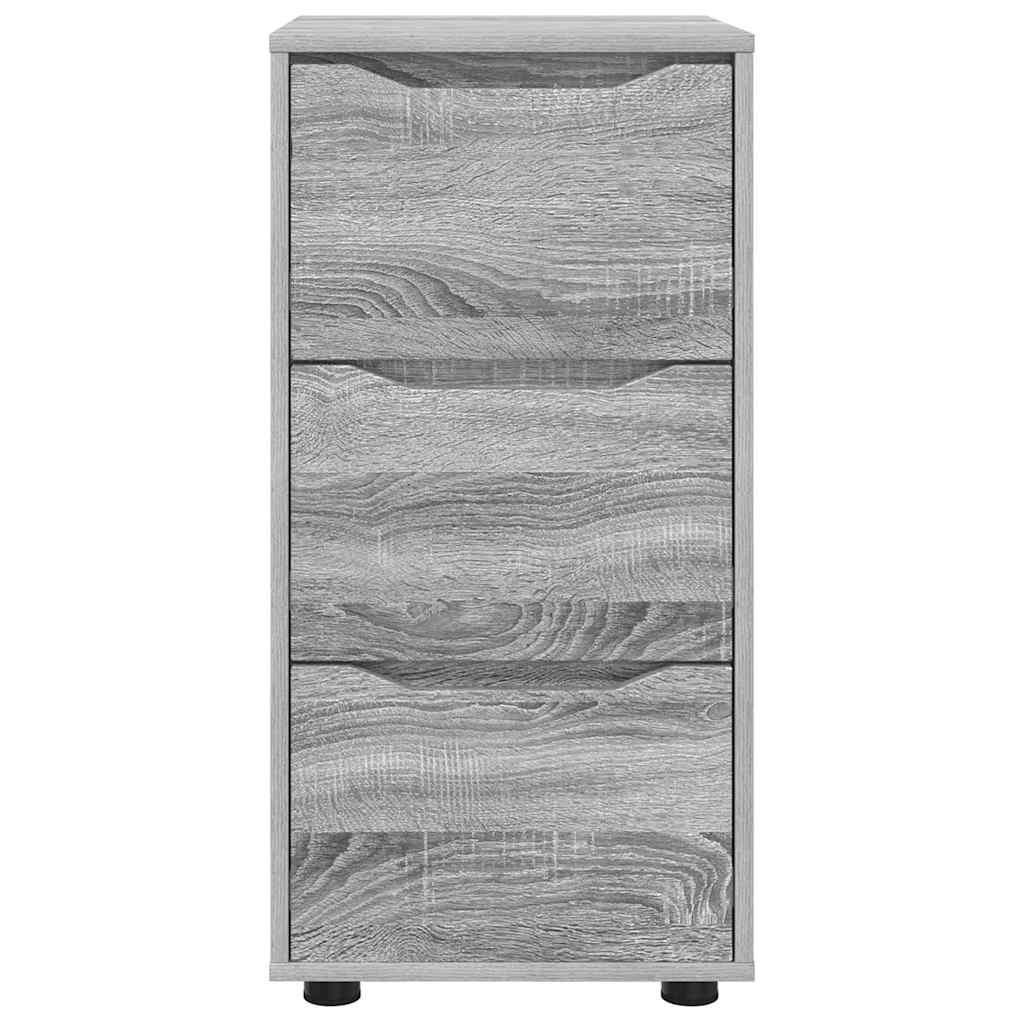 Opbergkast Grijs Sonoma 40 x 48 x 81 cm Bewerkt hout is nu te koop bij PeponiXL, paradijselijk wonen!