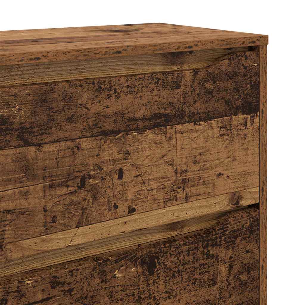 Opbergkast Oud Hout 40 x 48 x 81 cm Bewerkt hout is nu te koop bij PeponiXL, paradijselijk wonen!