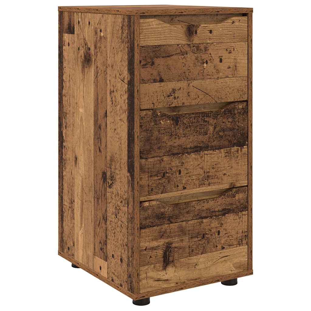 Opbergkast Oud Hout 40 x 48 x 81 cm Bewerkt hout is nu te koop bij PeponiXL, paradijselijk wonen!