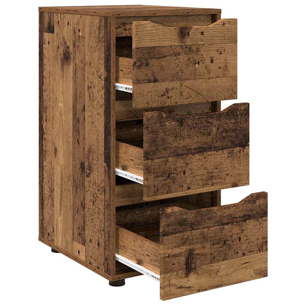 Opbergkast Oud Hout 40 x 48 x 81 cm Bewerkt hout is nu te koop bij PeponiXL, paradijselijk wonen!