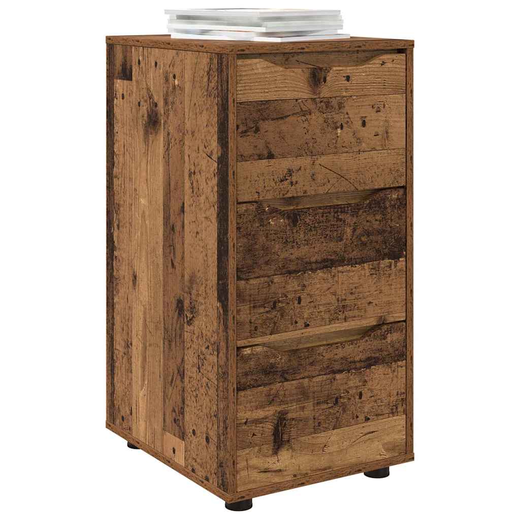 Opbergkast Oud Hout 40 x 48 x 81 cm Bewerkt hout is nu te koop bij PeponiXL, paradijselijk wonen!