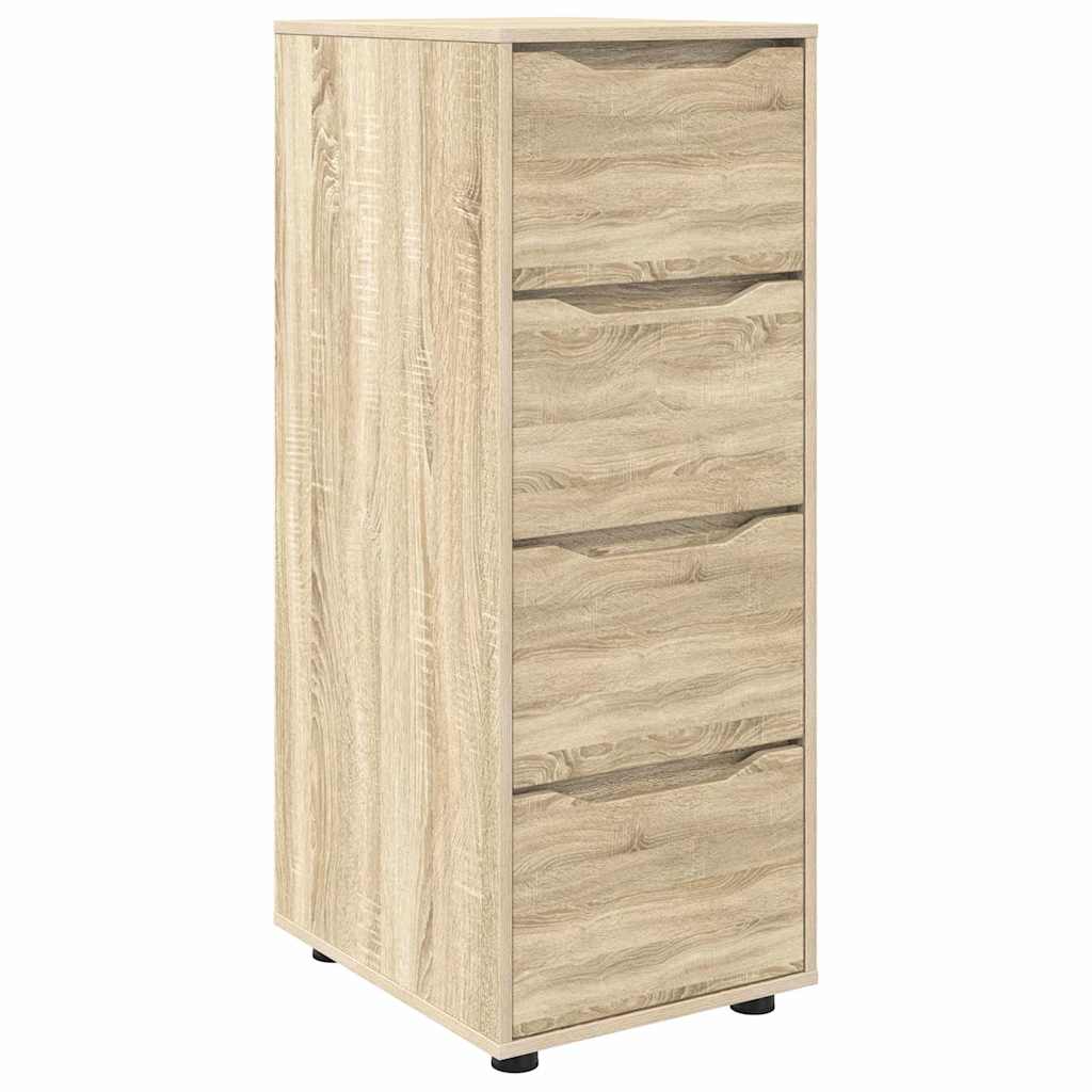 Opbergkast Sonoma Eiken 40 x 48 x 105 cm Bewerkt hout is nu te koop bij PeponiXL, paradijselijk wonen!