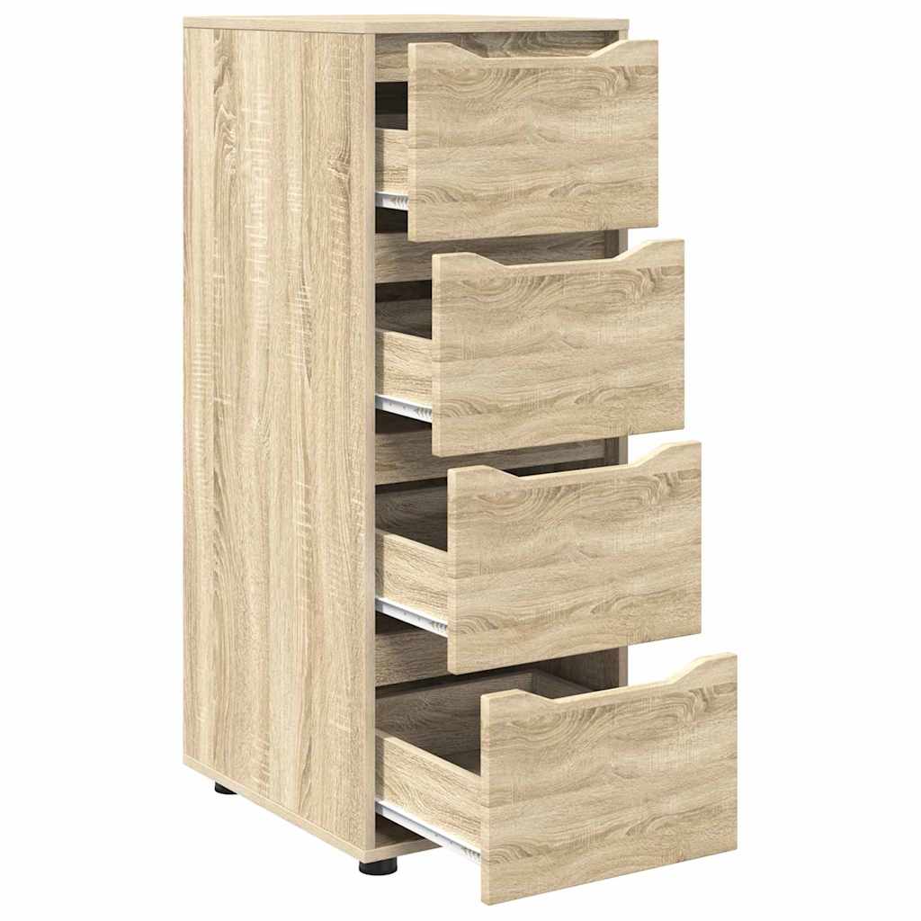 Opbergkast Sonoma Eiken 40 x 48 x 105 cm Bewerkt hout is nu te koop bij PeponiXL, paradijselijk wonen!