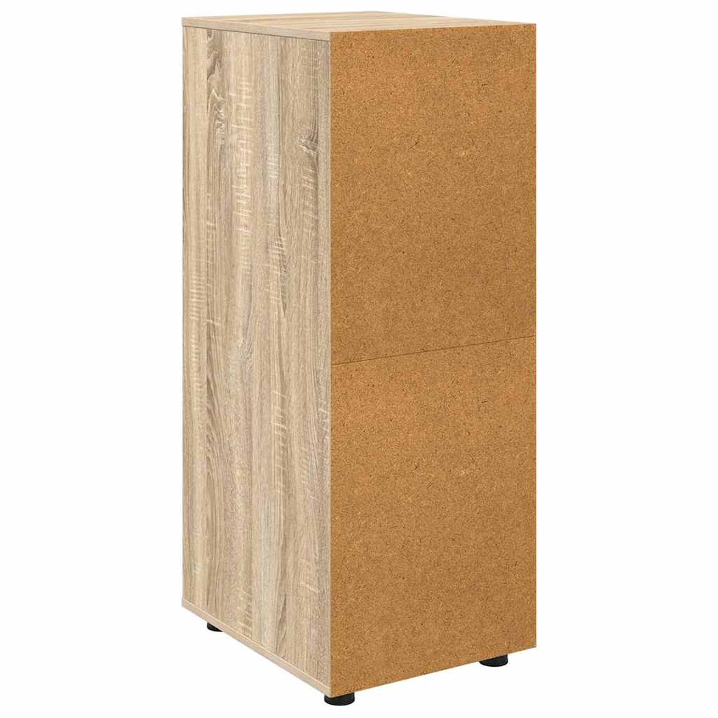 Opbergkast Sonoma Eiken 40 x 48 x 105 cm Bewerkt hout is nu te koop bij PeponiXL, paradijselijk wonen!