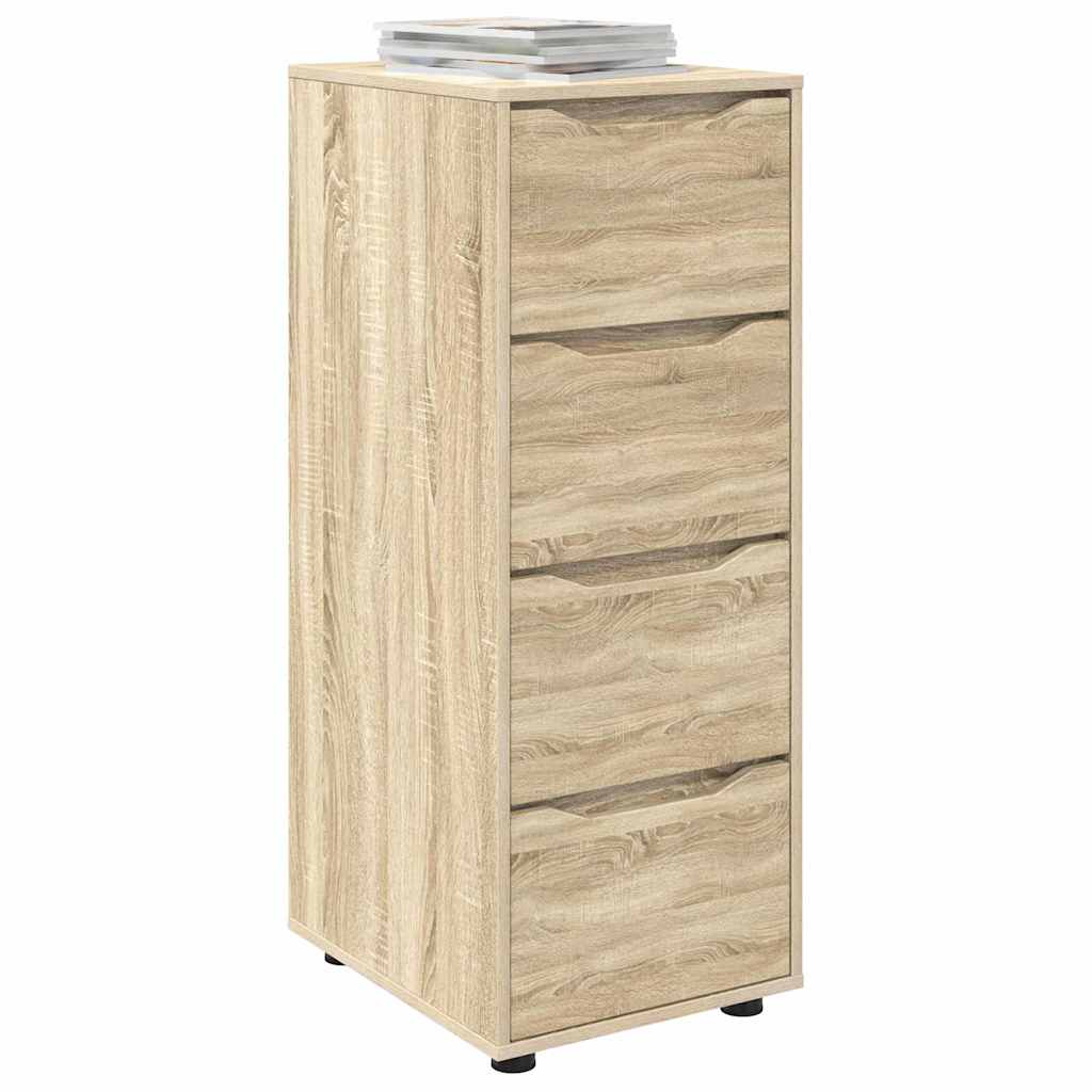 Opbergkast Sonoma Eiken 40 x 48 x 105 cm Bewerkt hout is nu te koop bij PeponiXL, paradijselijk wonen!