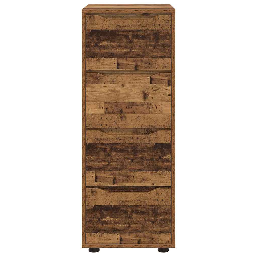 Opbergkast Oud Hout 40 x 48 x 105 cm Bewerkt hout is nu te koop bij PeponiXL, paradijselijk wonen!