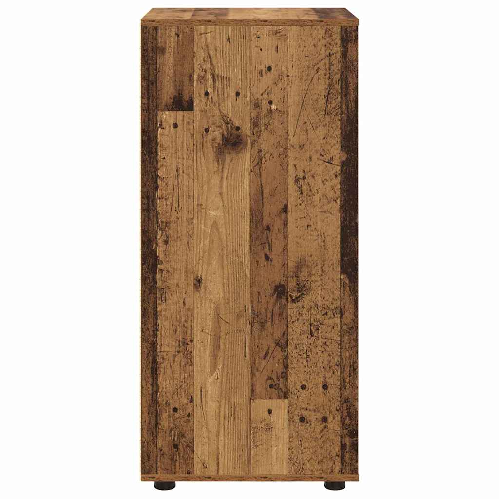 Opbergkast Oud Hout 40 x 48 x 105 cm Bewerkt hout is nu te koop bij PeponiXL, paradijselijk wonen!