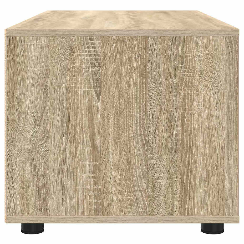 TV-kast met lade Sonoma Eiken 100 x 48 x 43 cm Bewerkt hout is nu te koop bij PeponiXL, paradijselijk wonen!