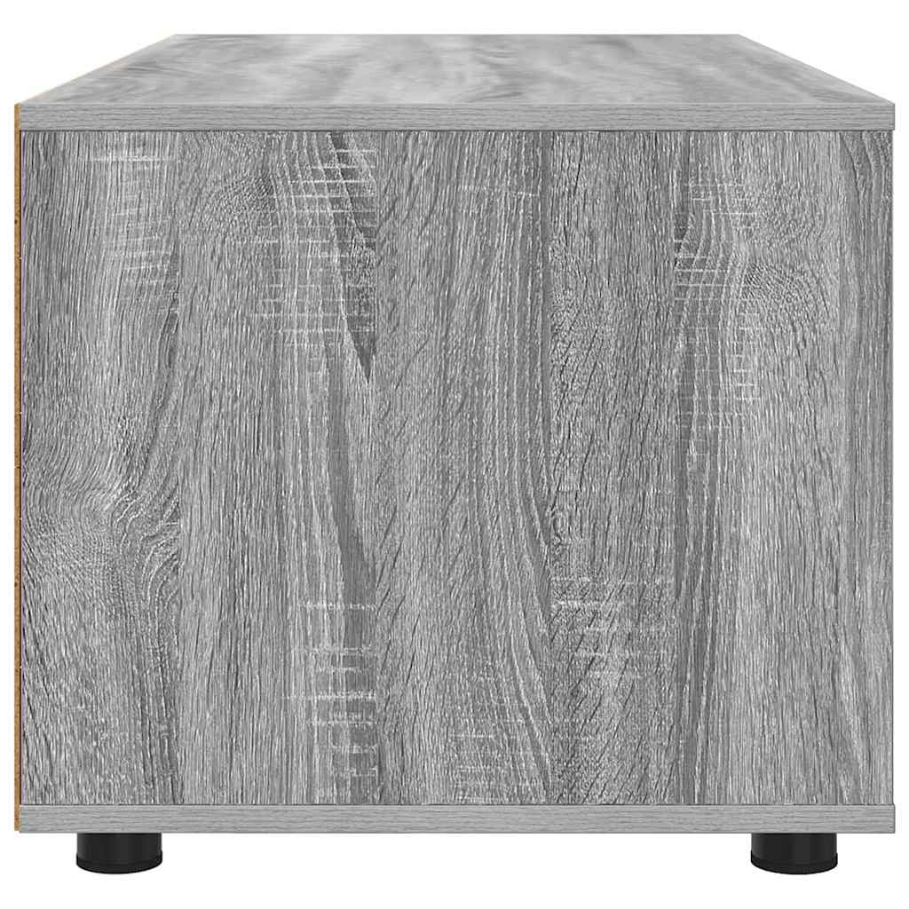 TV-kast met lade Grijs Sonoma 100 x 48 x 43 cm Bewerkt hout is nu te koop bij PeponiXL, paradijselijk wonen!