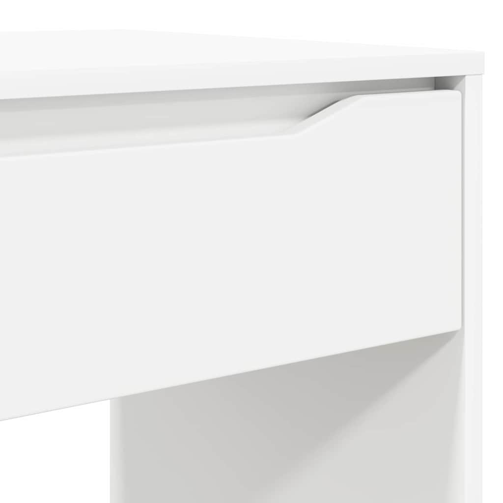 Bureau met lade Wit 100 x 50 x 78 cm Geconstrueerd hout is nu te koop bij PeponiXL, paradijselijk wonen!