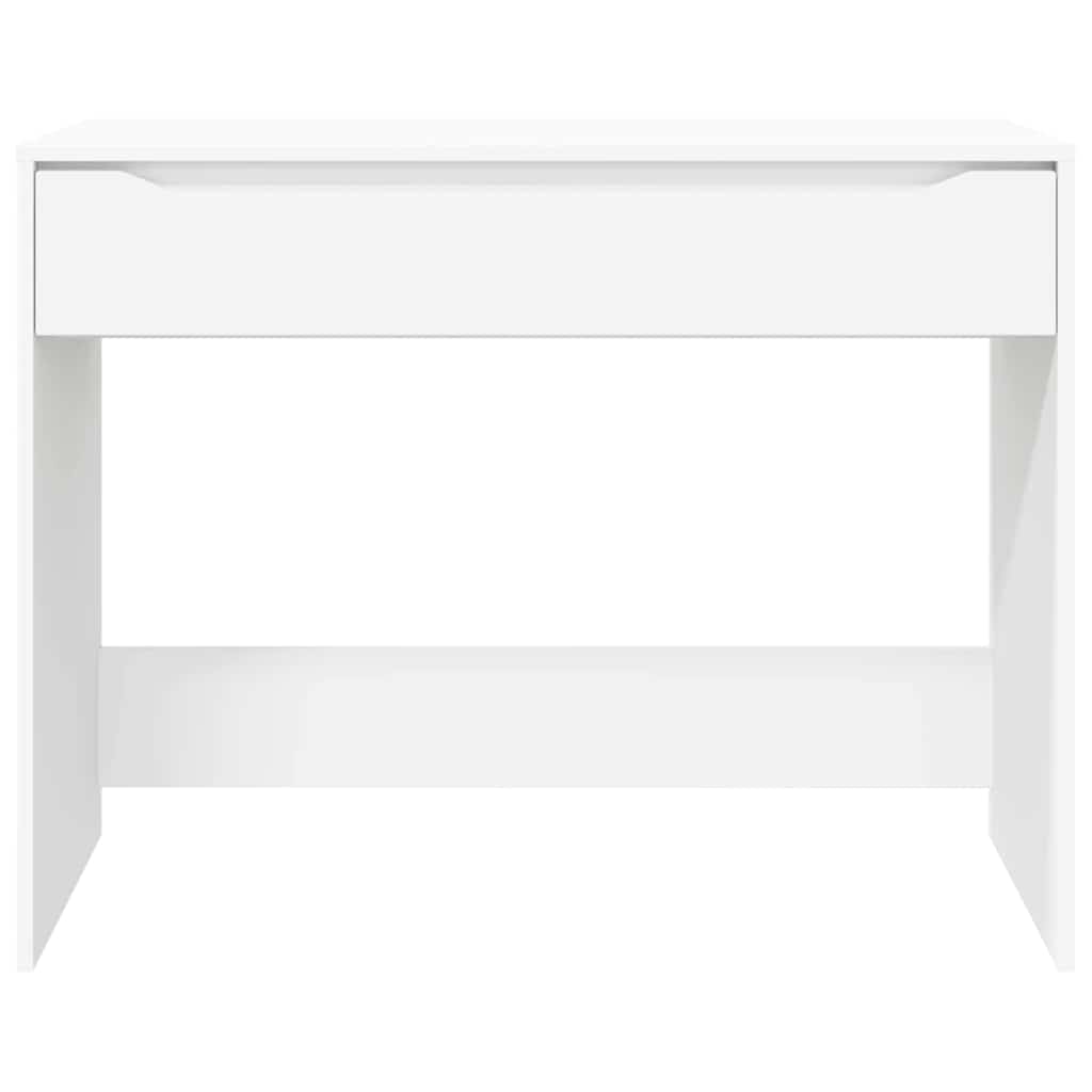 Bureau met lade Wit 100 x 50 x 78 cm Geconstrueerd hout is nu te koop bij PeponiXL, paradijselijk wonen!