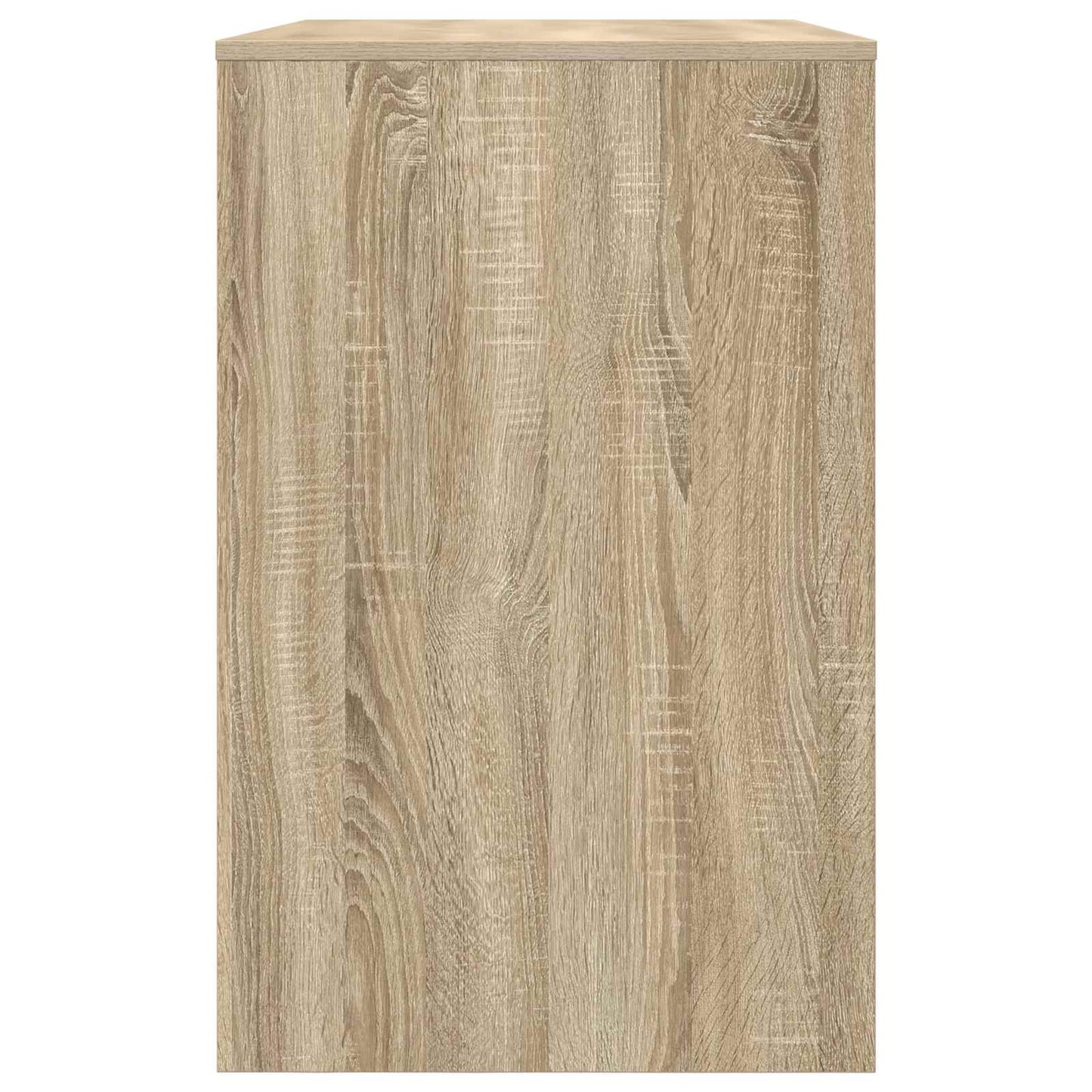Bureau Sonoma Eiken 100 x 50 x 78 cm Geconstrueerd hout is nu te koop bij PeponiXL, paradijselijk wonen!