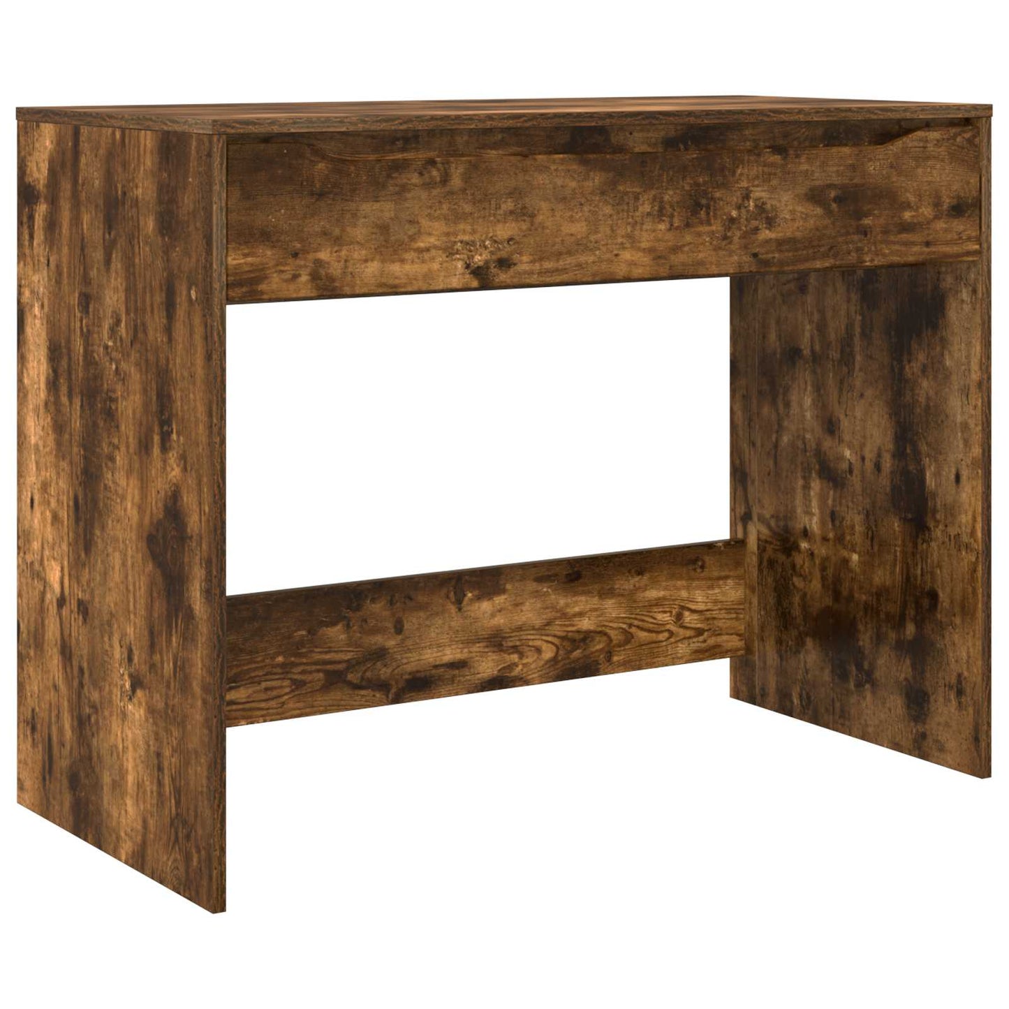 Bureau met Lade Gerookt eiken 100 x 50 x 78 cm Bewerkt hout is nu te koop bij PeponiXL, paradijselijk wonen!
