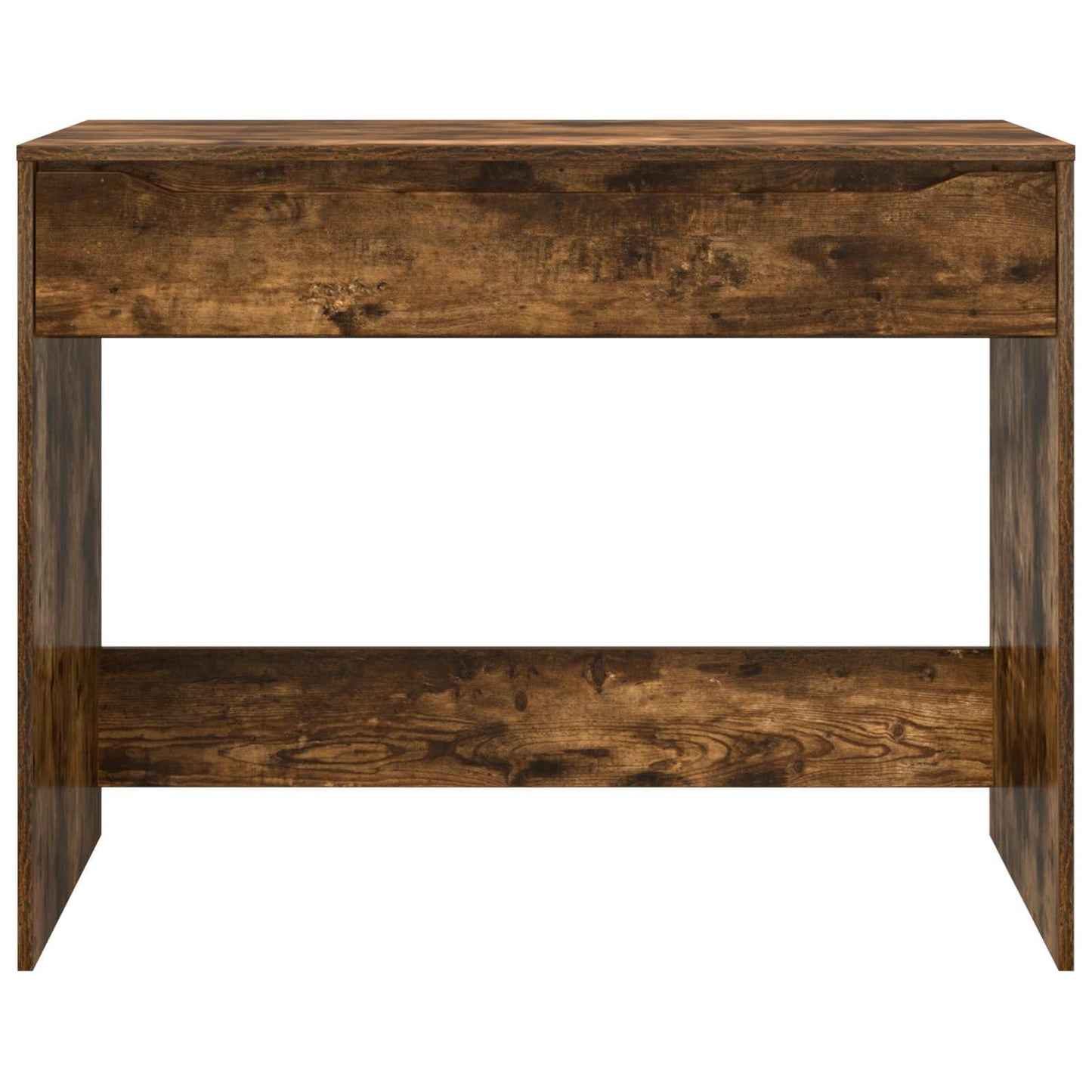Bureau met Lade Gerookt eiken 100 x 50 x 78 cm Bewerkt hout is nu te koop bij PeponiXL, paradijselijk wonen!