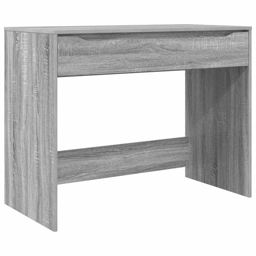 Bureau Grijze Sonoma 100 x 50 x 78 cm Geconstrueerd hout is nu te koop bij PeponiXL, paradijselijk wonen!