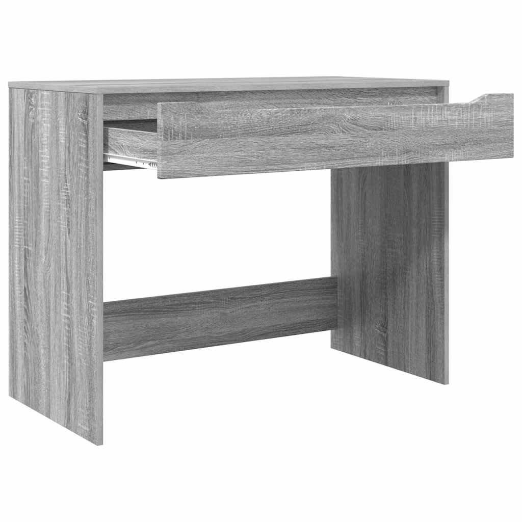 Bureau Grijze Sonoma 100 x 50 x 78 cm Geconstrueerd hout is nu te koop bij PeponiXL, paradijselijk wonen!