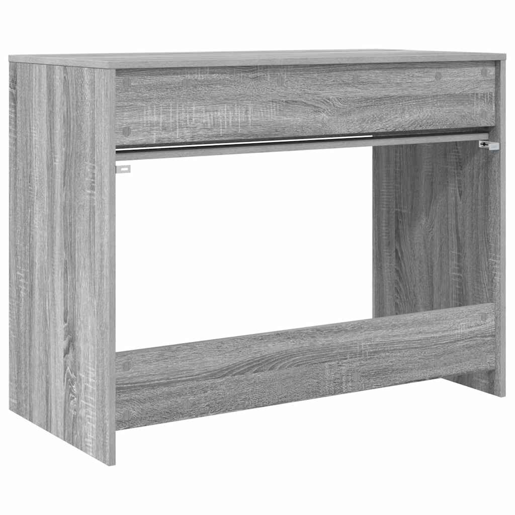 Bureau Grijze Sonoma 100 x 50 x 78 cm Geconstrueerd hout is nu te koop bij PeponiXL, paradijselijk wonen!