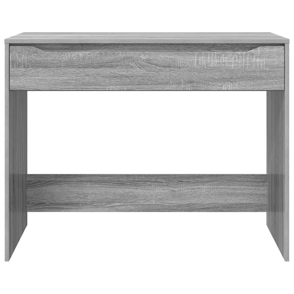 Bureau Grijze Sonoma 100 x 50 x 78 cm Geconstrueerd hout is nu te koop bij PeponiXL, paradijselijk wonen!