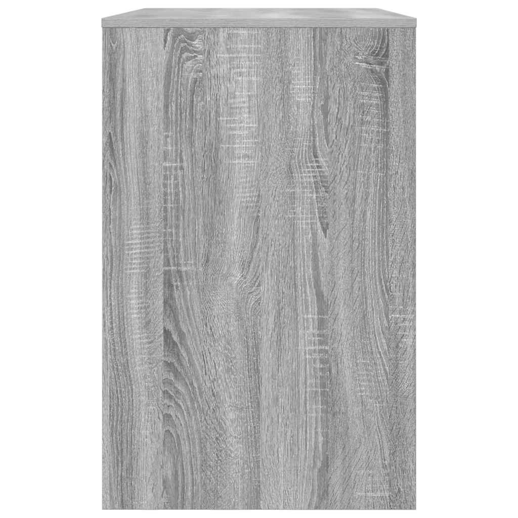 Bureau Grijze Sonoma 100 x 50 x 78 cm Geconstrueerd hout is nu te koop bij PeponiXL, paradijselijk wonen!