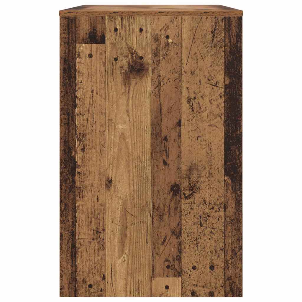 Bureau met lade Oudhout 100 x 50 x 78 cm Geconstrueerd hout is nu te koop bij PeponiXL, paradijselijk wonen!