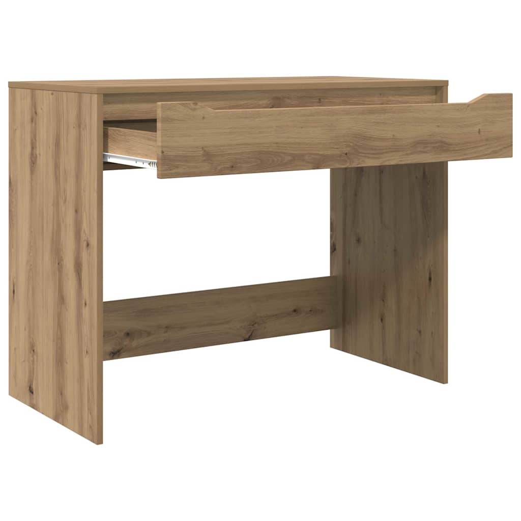 Bureau met lade Artisan Eik 100 x 50 x 78 cm Geconstrueerd hout is nu te koop bij PeponiXL, paradijselijk wonen!