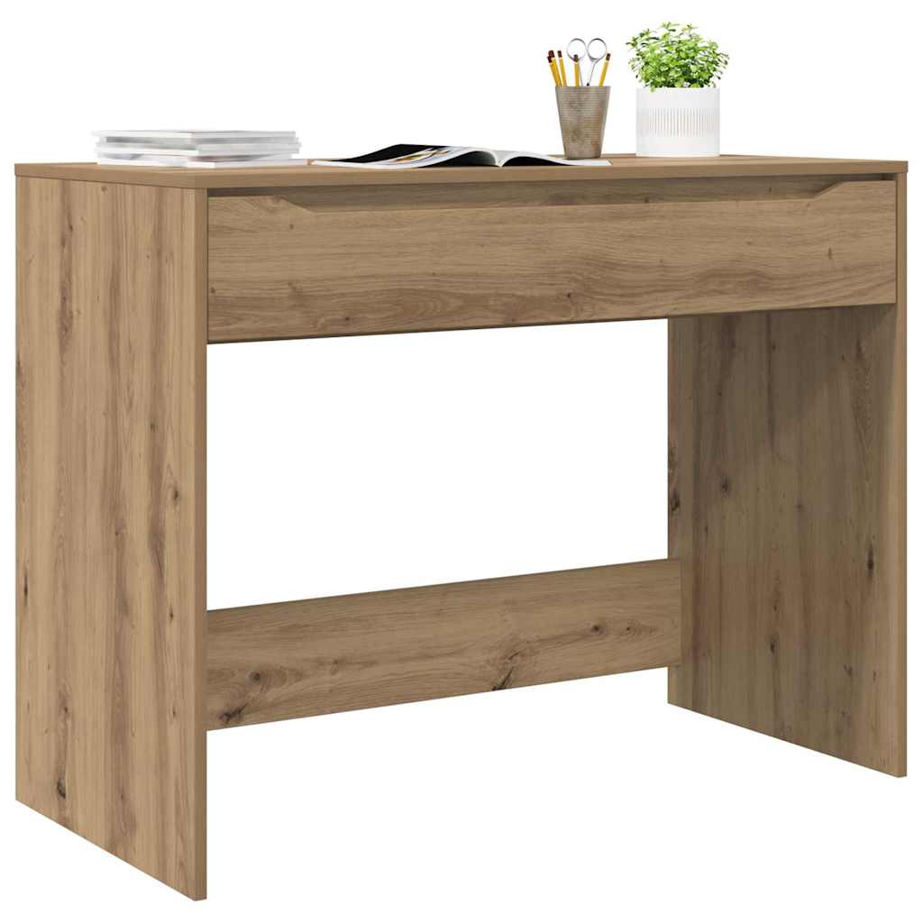 Bureau met lade Artisan Eik 100 x 50 x 78 cm Geconstrueerd hout is nu te koop bij PeponiXL, paradijselijk wonen!