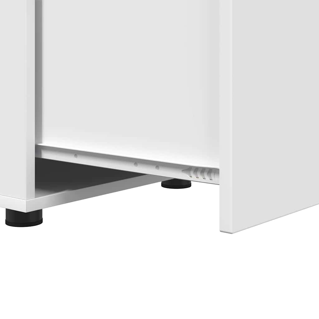 Badkamer Kast Wit 40,5 x 40 x 44 cm Bewerkt hout is nu te koop bij PeponiXL, paradijselijk wonen!