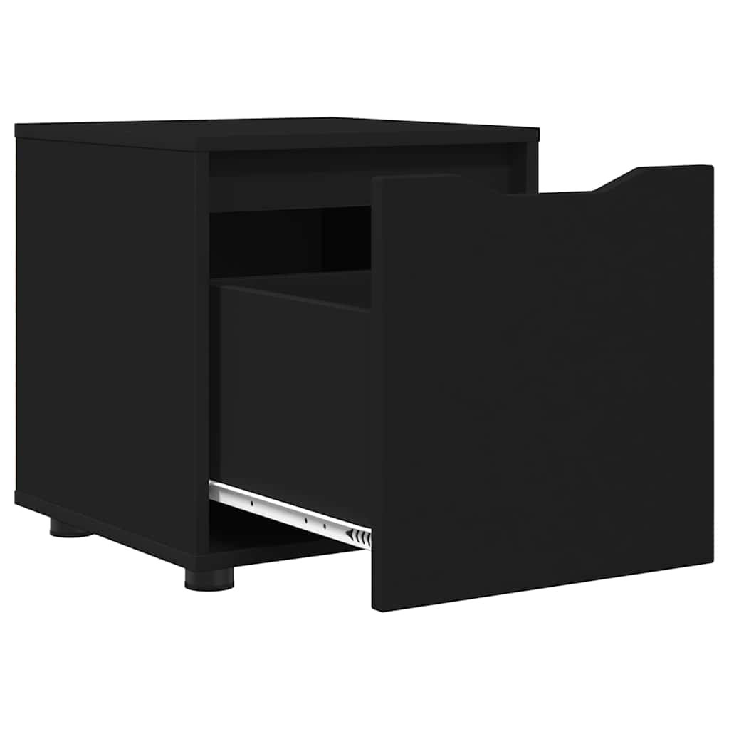 Badkamer Kast Zwart 40,5 x 40 x 44 cm Bewerkt hout is nu te koop bij PeponiXL, paradijselijk wonen!