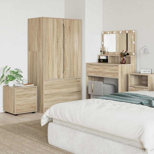 Badkamer Kast Sonoma Eiken 40,5 x 40 x 44 cm Bewerkt hout is nu te koop bij PeponiXL, paradijselijk wonen!