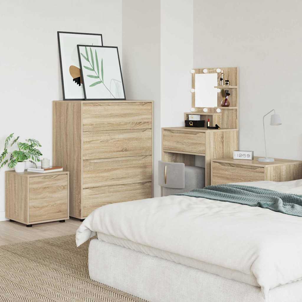 Badkamer Kast Sonoma Eiken 40,5 x 40 x 44 cm Bewerkt hout is nu te koop bij PeponiXL, paradijselijk wonen!