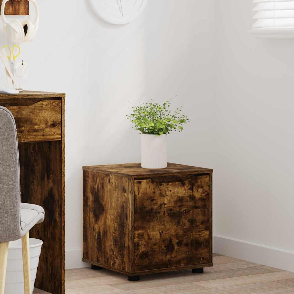 Badkamer Kast Gerookt eiken 40,5 x 40 x 44 cm Bewerkt hout is nu te koop bij PeponiXL, paradijselijk wonen!