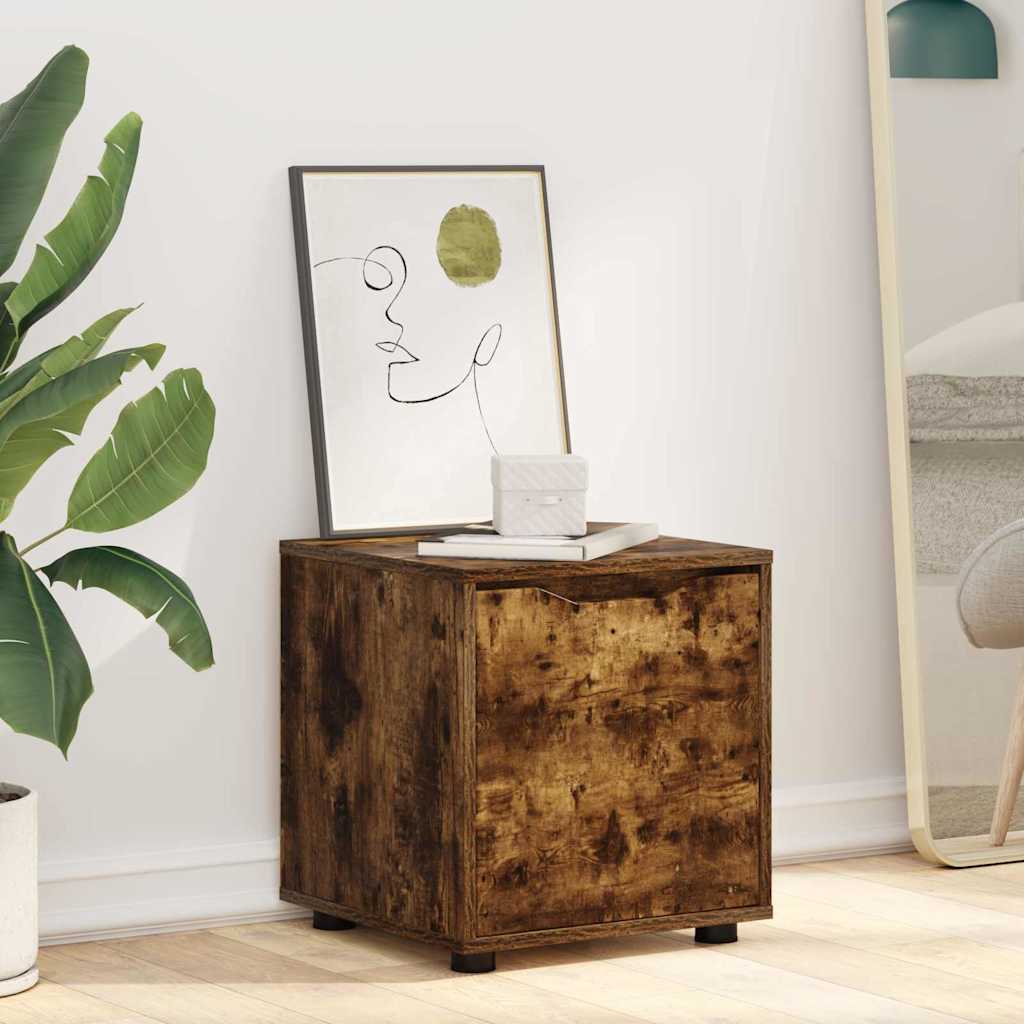 Badkamer Kast Gerookt eiken 40,5 x 40 x 44 cm Bewerkt hout is nu te koop bij PeponiXL, paradijselijk wonen!
