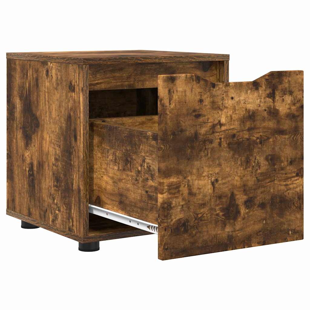 Badkamer Kast Gerookt eiken 40,5 x 40 x 44 cm Bewerkt hout is nu te koop bij PeponiXL, paradijselijk wonen!