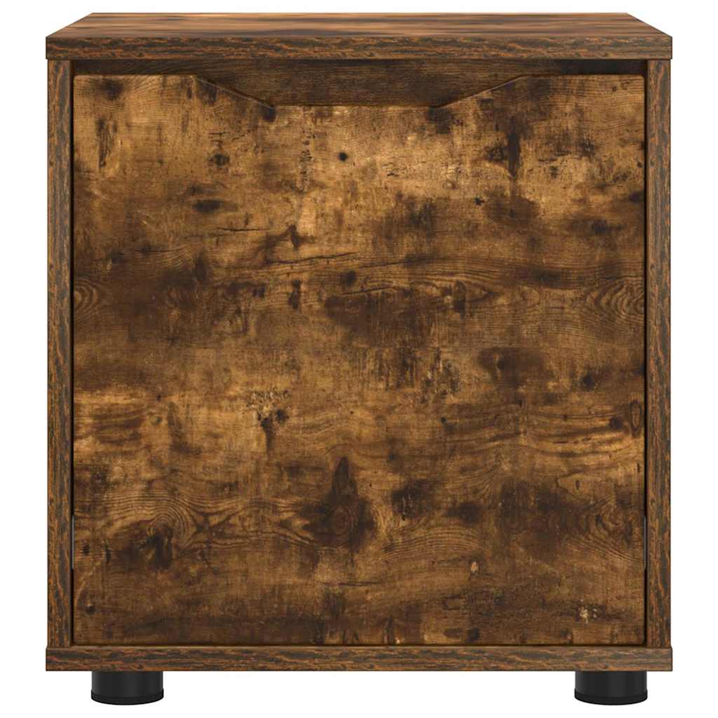 Badkamer Kast Gerookt eiken 40,5 x 40 x 44 cm Bewerkt hout is nu te koop bij PeponiXL, paradijselijk wonen!
