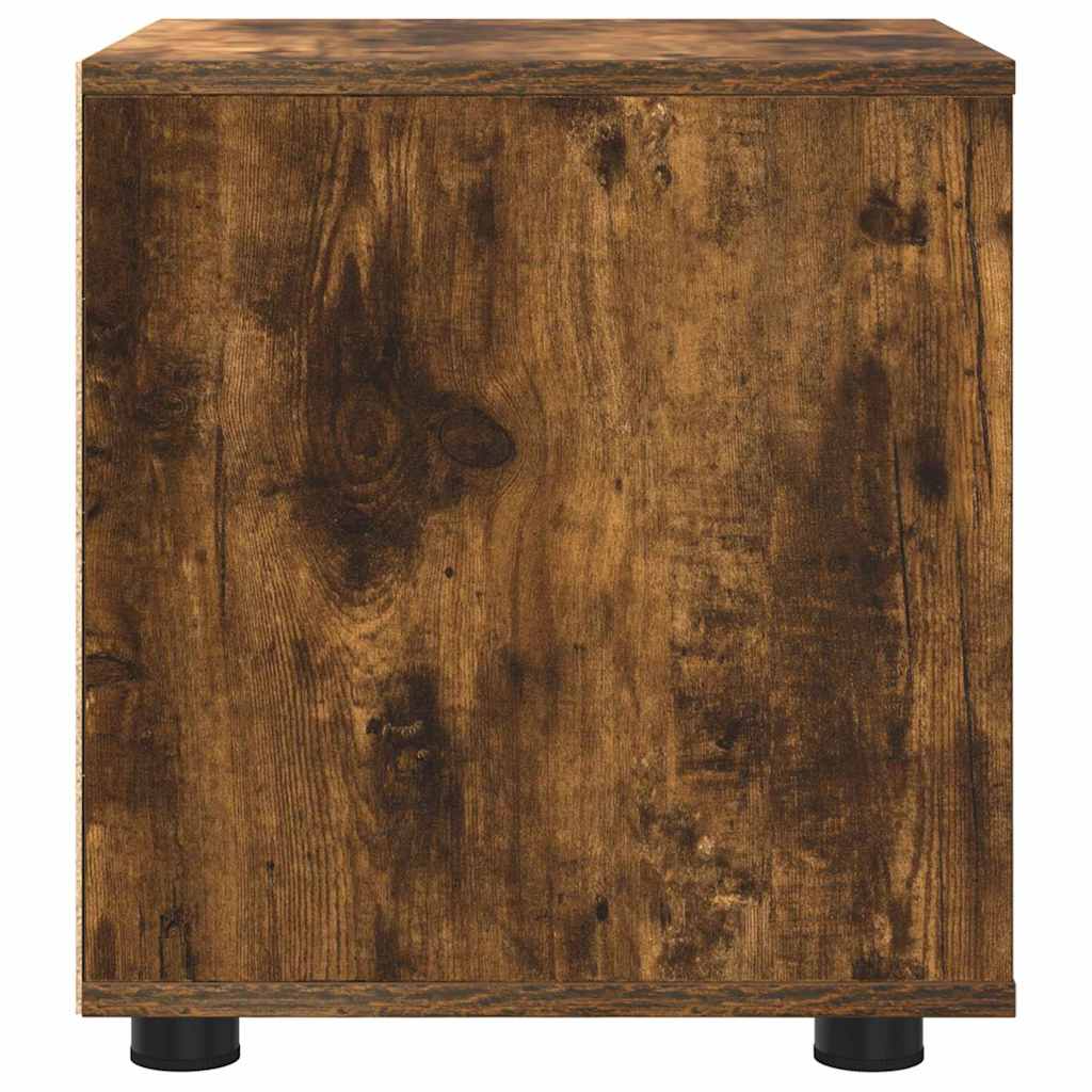 Badkamer Kast Gerookt eiken 40,5 x 40 x 44 cm Bewerkt hout is nu te koop bij PeponiXL, paradijselijk wonen!
