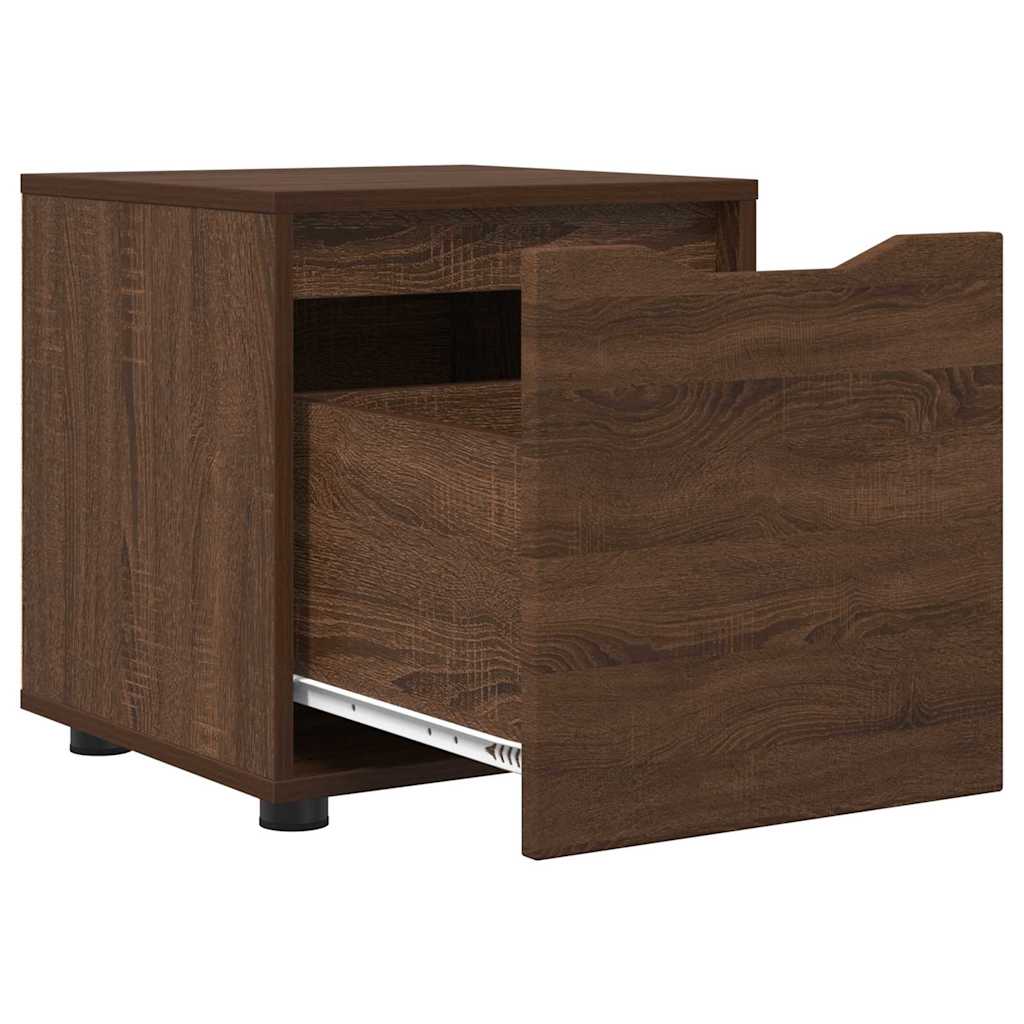 Badkamer Kast Bruin Eiken 40,5 x 40 x 44 cm Bewerkt hout is nu te koop bij PeponiXL, paradijselijk wonen!