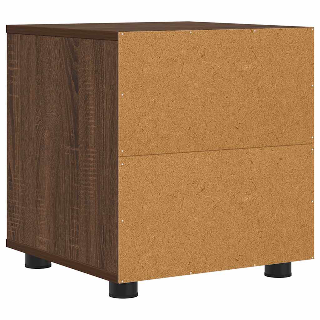 Badkamer Kast Bruin Eiken 40,5 x 40 x 44 cm Bewerkt hout is nu te koop bij PeponiXL, paradijselijk wonen!