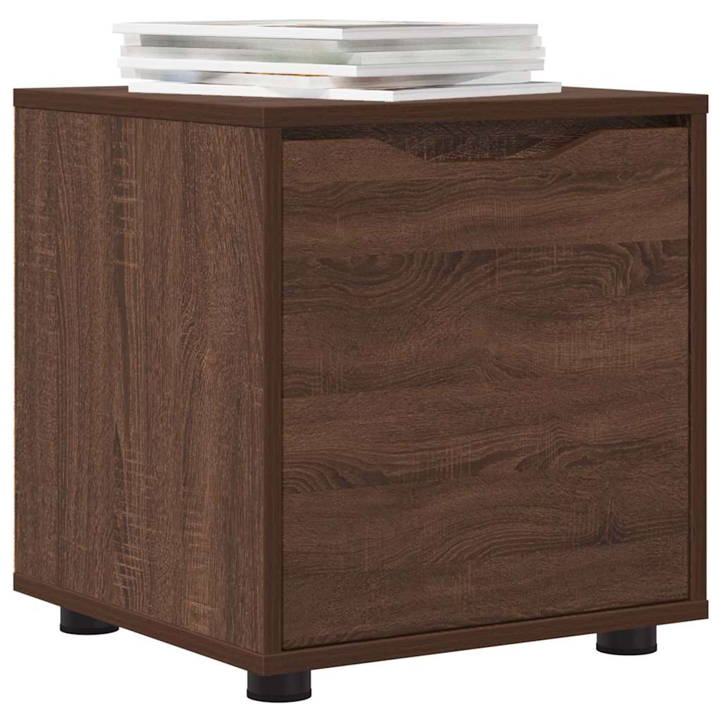 Badkamer Kast Bruin Eiken 40,5 x 40 x 44 cm Bewerkt hout is nu te koop bij PeponiXL, paradijselijk wonen!