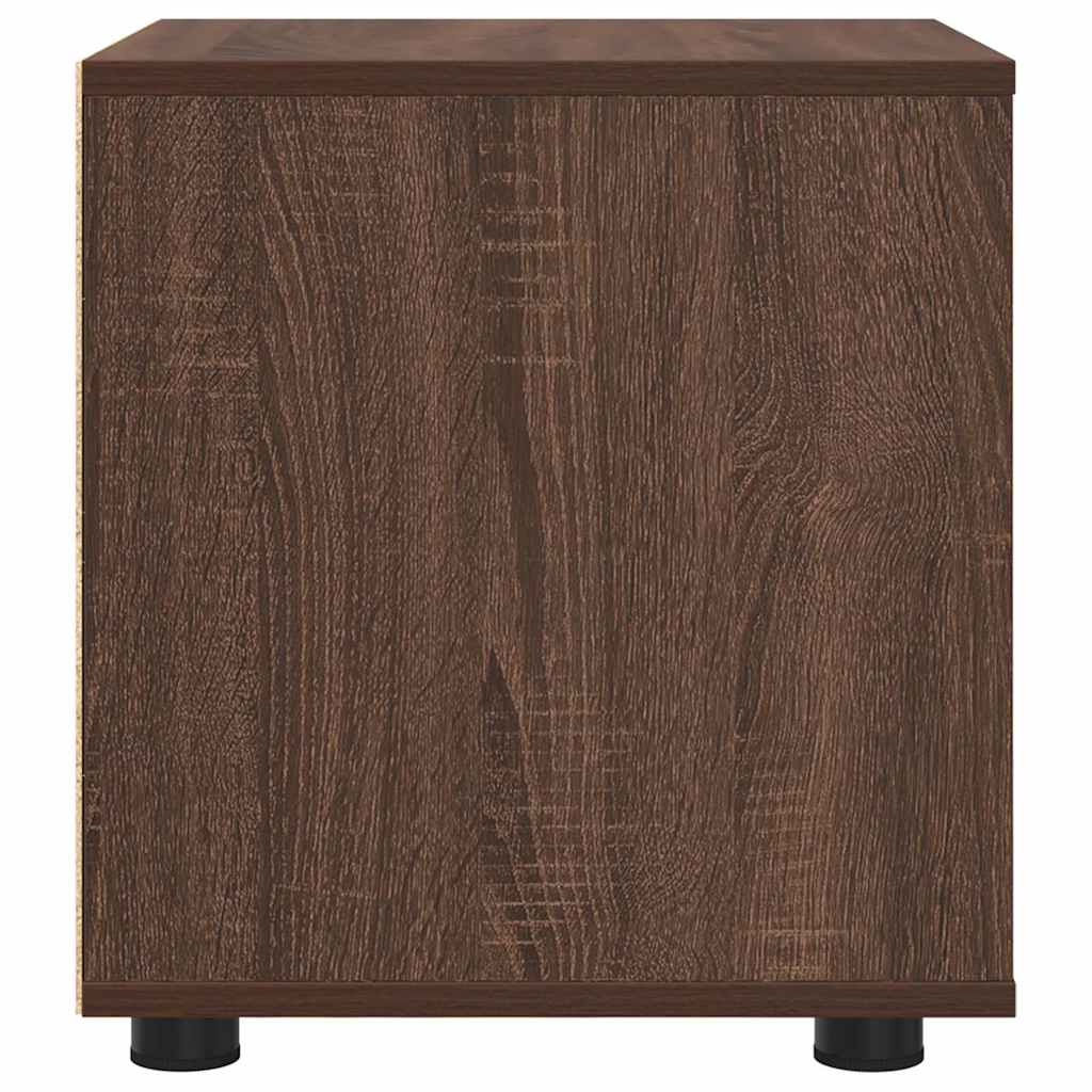 Badkamer Kast Bruin Eiken 40,5 x 40 x 44 cm Bewerkt hout is nu te koop bij PeponiXL, paradijselijk wonen!