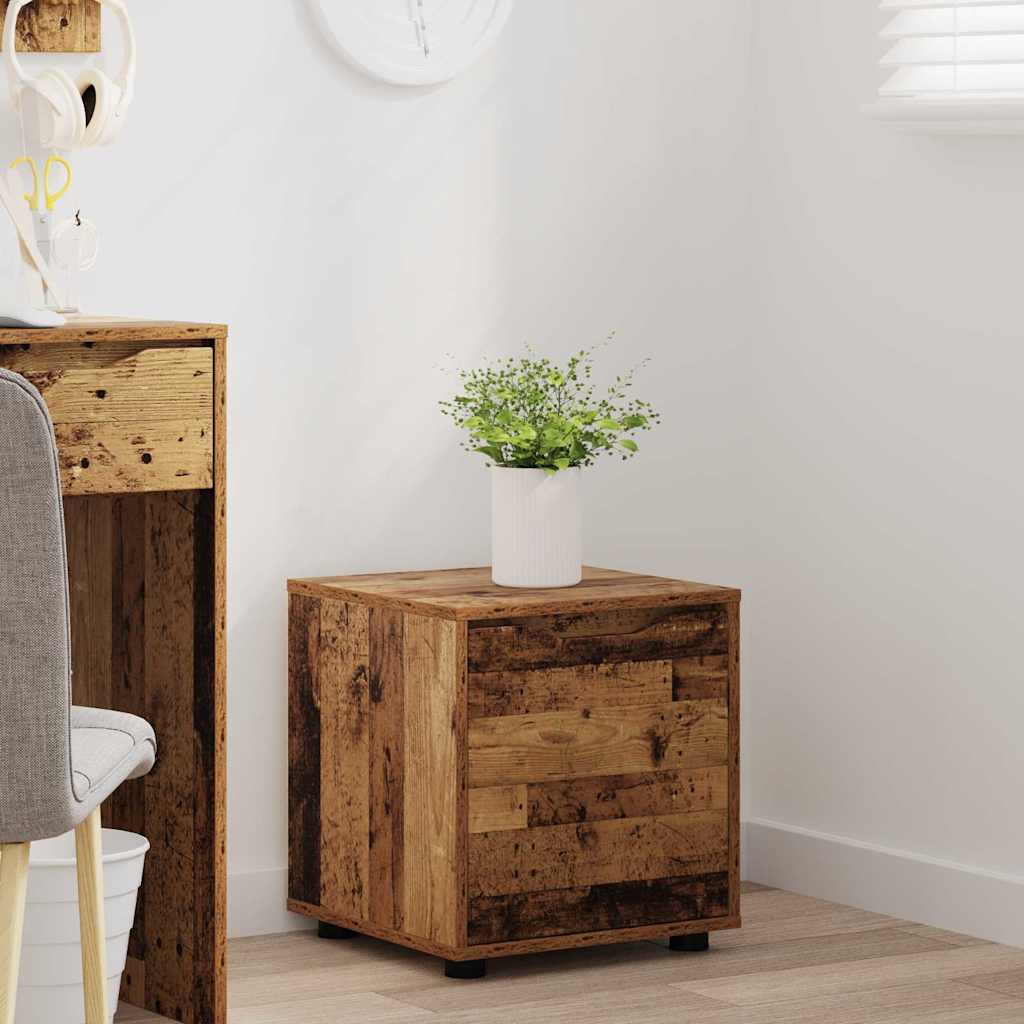 Badkamer Kast Oud Hout 40,5 x 40 x 44 cm Bewerkt hout is nu te koop bij PeponiXL, paradijselijk wonen!