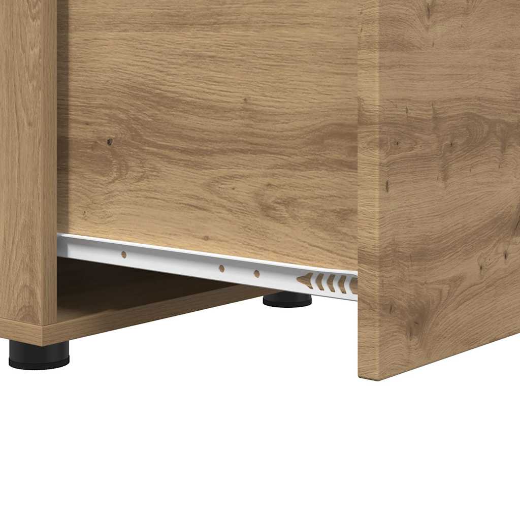 Badkamer Kast Artisan Eiken 40,5 x 40 x 44 cm Bewerkt hout is nu te koop bij PeponiXL, paradijselijk wonen!