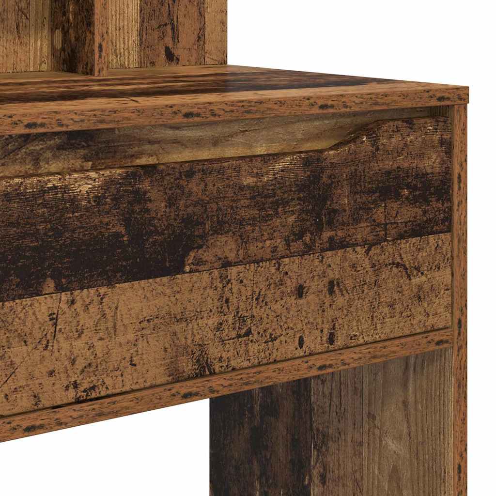 Slaapkamer Kaptafels Oud Hout 80 x 39,6 x 135 cm Bewerkt hout is nu te koop bij PeponiXL, paradijselijk wonen!