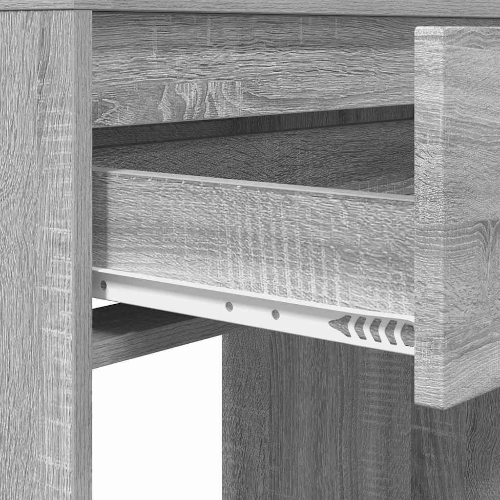 Slaapkamer Kaptafels met lade Grijs Sonoma 80 x 39,6 x 135 cm is nu te koop bij PeponiXL, paradijselijk wonen!