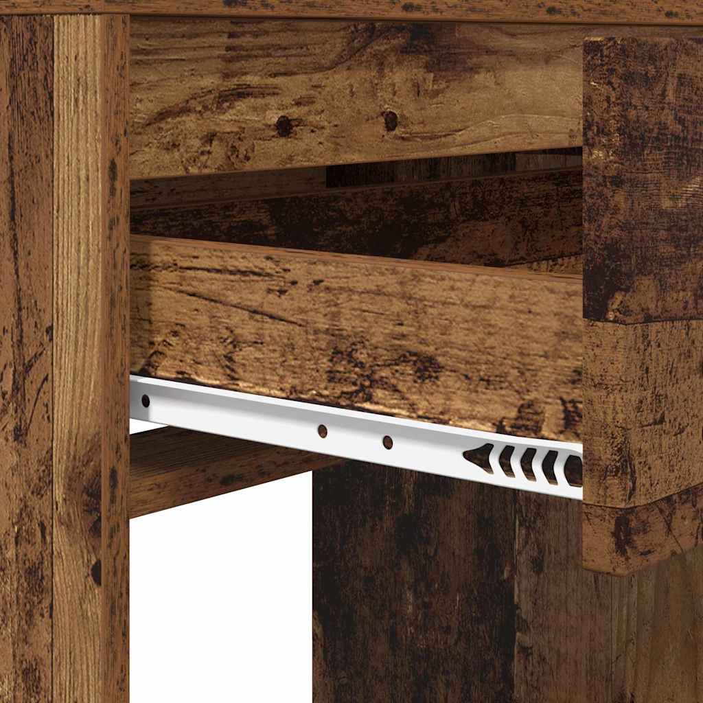 Slaapkamer Kaptafels Oud Hout 80 x 39,6 x 135 cm Bewerkt hout is nu te koop bij PeponiXL, paradijselijk wonen!