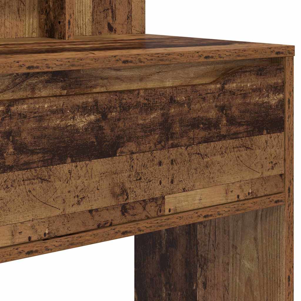 Slaapkamer Kaptafels Oud Hout 80 x 39,6 x 135 cm Bewerkt hout is nu te koop bij PeponiXL, paradijselijk wonen!